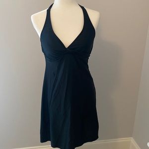 Athleta black swim dress